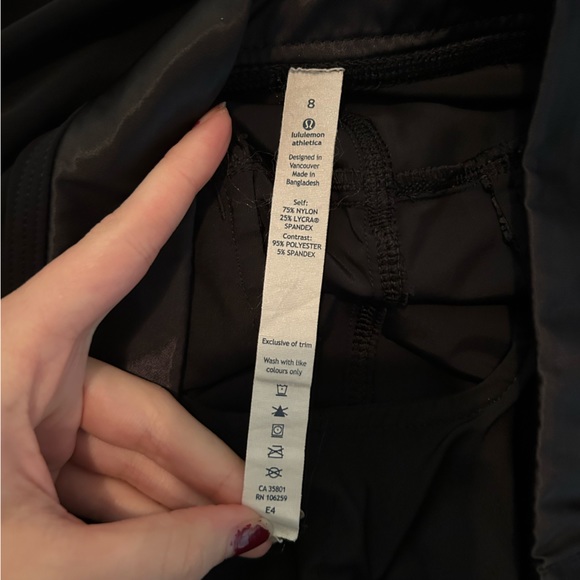 Lululemon Rise & Shine Trouser Black Pants - Picture 3 of 8